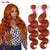 Ginger Brazilian Body Wave Bundles 100% Human Hair Weave 8-30 Inch Remy Hair Extensions Double Weft 1 3 4 Hair Weave Bundles