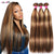 4 27 Highlight Bundles Bone Straight Bundles Brazilian Hair Weave Bundles 8-30 Inch Remy Human Hair Extensions Double Weft