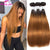 FG 32 Inch Brazilian Straight Hair 1B/30 Human Hair Weave Bundles Two Toned Hair Bundles Ombre Straight Hair 3/4 Pcs Extensions